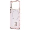 Etui Karl Lagerfeld IML K Head Logo      MagSafe do iPhone 17 Pro Max różowy